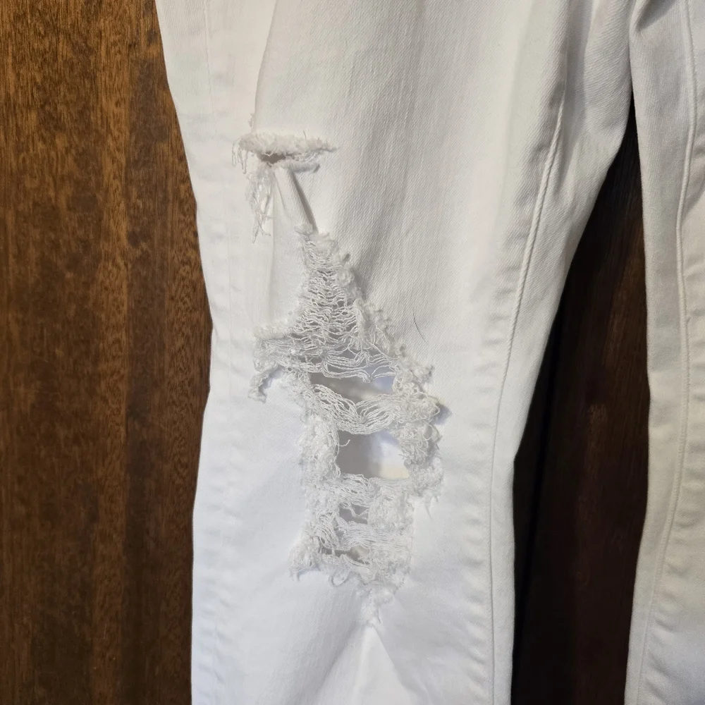 American Eagle White Hi-Rise Jeggings Next‎ Level Stretch Womens Size 20